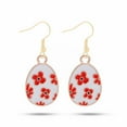 thumbnail image 1 of Trendy Earrings for Women 2025 New Gold Silver Sparkly Diamond Cute Bunny Dangling Rabbit Earrings Happy Easter Egg Carrot Earrings Cuff Hypoallergenic Jewelry Gifts Deals of the Day Clearance, 1 of 6