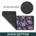 thumbnail image 6 of Pioneer Flower Floral Print Pattern Kitchen Rugs Sets Of 2,Anti Fatigue Kitchen Mat Rugs Non Slip Washable,Decorative Kitchen Floor Mats for Kitchen,Sink,Laundry,17"X30"+17"X47", 6 of 7