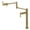 Brushed Brass, variant on Kingston Brass KS4708CML Manhattan Deck Mount Pot Filler Faucet, Brushed Nickel