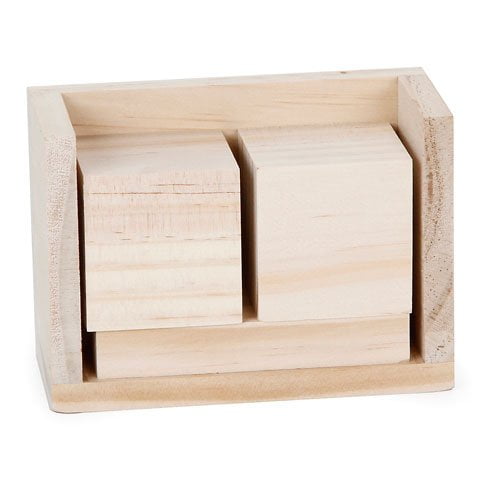 wooden craft blocks walmart