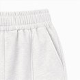 thumbnail image 5 of NOLDARES Girls Wide Leg Sweatpants Waist, Baggy Kids Pants, Loose Joggers, Pockets, Soft, Fall, Winter(W108-White), 5 of 8