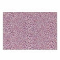 thumbnail image 1 of Pink Zebra Cutting Board, Curved Wild Wavy Line Stripe Formless Funky Groovy Boho Tribal Culture, Decorative Tempered Glass Cutting and Serving Board, Small Size, Fuchsia Pink White, by Ambesonne, 1 of 1