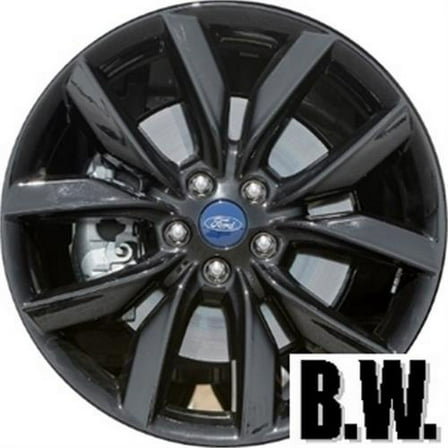 19x8 in Wheel for FORD ESCAPE 2017-2019 BLACK Reconditioned Aluminum Rim