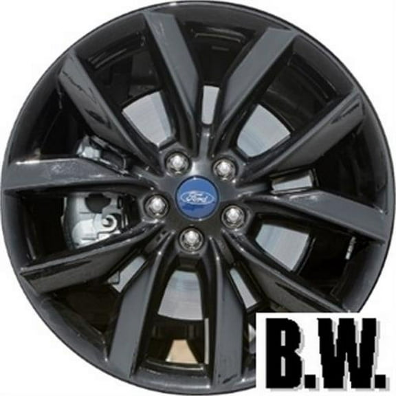 19x8 in Wheel for FORD ESCAPE 2017-2019 BLACK Reconditioned Aluminum Rim