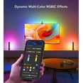 thumbnail image 5 of Govee T1 Pro RGBICWW TV Light Kit With Camera,1080p Color sense Camera, LED TV backlights, and 2 LED RGB light bars, Individual Control of LED Groups,Voice And APP Control,Home Theatre,55-65 Inch TVs, 5 of 7