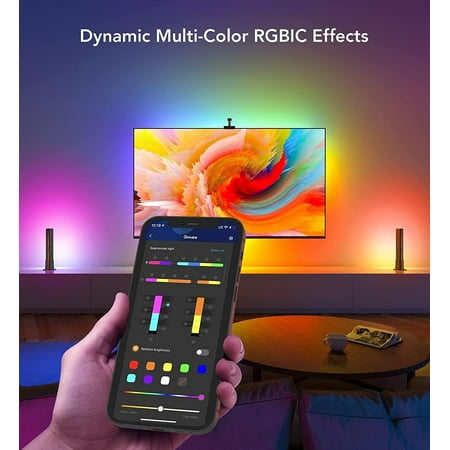Govee - Dreamview TV Backlights and Light Bar with Camera