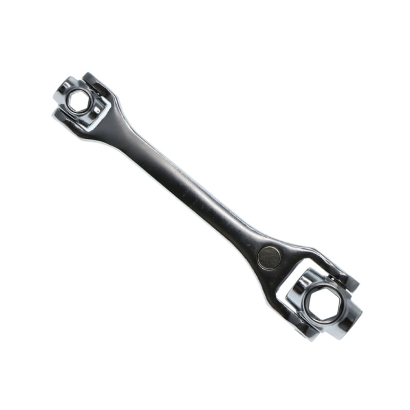 12-19mm 8-IN-1 Universal Multi Head Wrench w Magnet In Metric Dogbone Wrench 