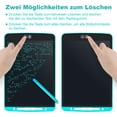 thumbnail image 2 of Partially Erasable Writing Tablet, 8.5 Inch Electronic LCD Writing Board With Anti-Clearance Function, Paperless Pen For Writing, Drawing, Notes, Great Gifts, 2 of 5