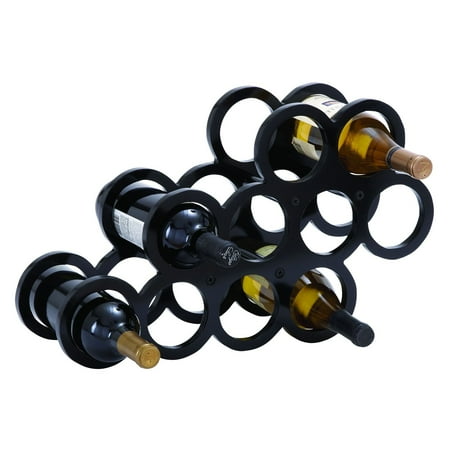 Woodland Imports Caseareo 10 Bottle Table Top Wine Rack