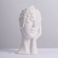 thumbnail image 4 of Scandinavian creative human body ceramic vase white minimalist home furnishings creative ins style European light luxury premium feeling, 4 of 4