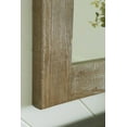 thumbnail image 5 of Signature Design by Ashley Casual Waltleigh Accent Mirror  Distressed Brown, 5 of 6