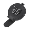 thumbnail image 1 of Clip para gafas de sol de coche Unique Bargains, magnético, universal, para parasol, almacenamiento protector de gafas, cuero PU, negro, 10x6cm, 1 Pcs, 1 of 7
