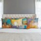 thumbnail image 4 of Set of 4 Cushion Covers 45x45cm, Modern Fashion Decorative Cotton and Linen Sofa Pillow Case for Sofa Bed Bedroom Chair Garden, 4 of 5