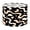 Color 2, variant on Drum Lamp Shade Abstract Black White Geometric Maze Brushstroke Lampshade for Table Lamps Floor Lamps Pendant Light 13"x13"x10" Replacement Linen Large Lamp Shade Easy Assembly