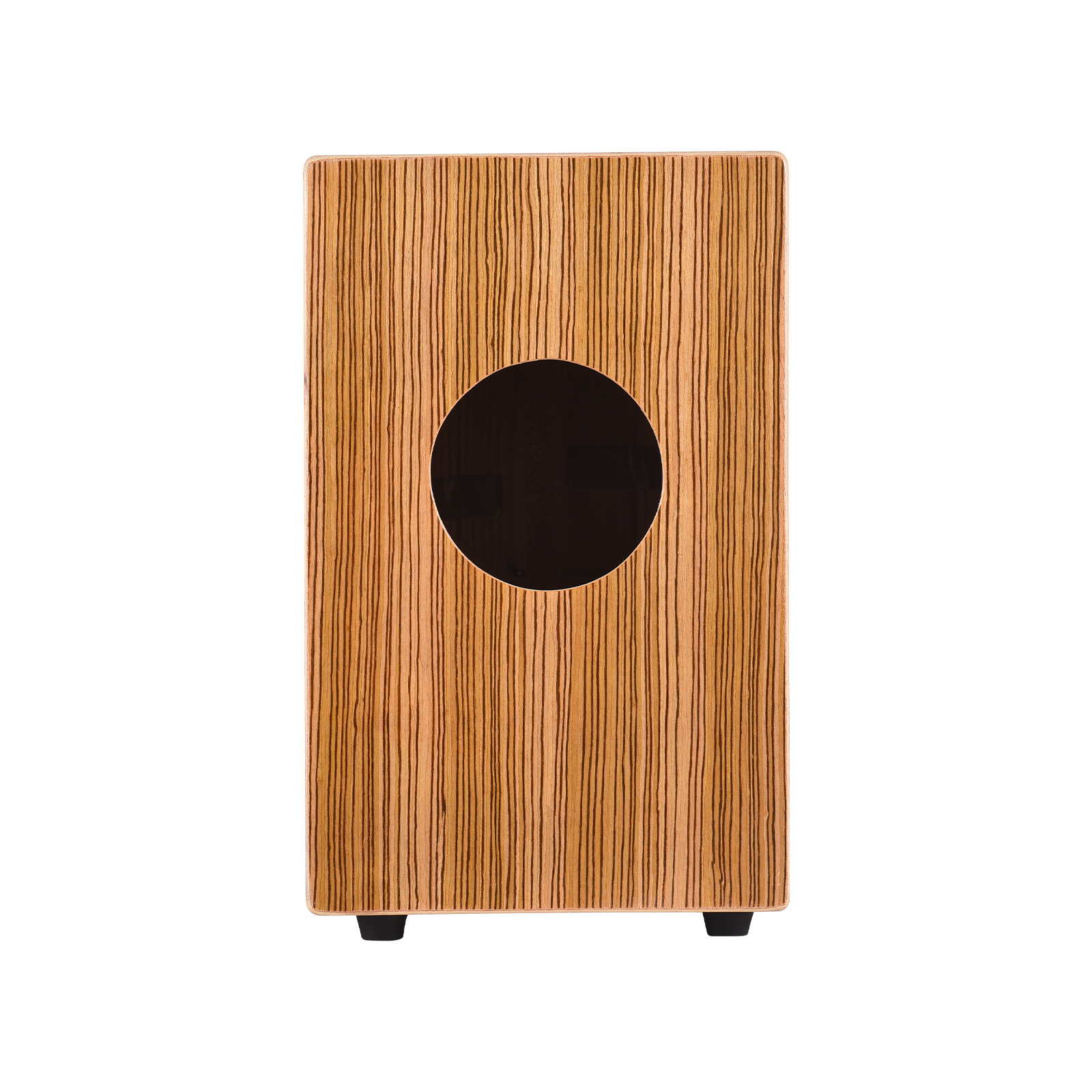 Percussion Instrument,Zebra Wood Party Smooth Percussion Zebra Box Wooden Drum Cajon Drum Box Wood Party Box Hand Drum Smooth Percussion Zebra Wood Wooden Drum Hand -slip Party Box Drum