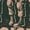 Forest Green, variant on Stand Up to Fascism Protest Art Men's T-shirt