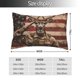 thumbnail image 2 of Balery Patriotic Deer Soldier Salute Funda de Cojín Estampada, Regalos para Mujeres, Regalos de Amor para Ella, Regalos para Novia o Esposa, Funda de Almohada-14"x20", 2 of 6