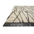 thumbnail image 5 of Chris Loves Julia x Loloi Alice Cream/Charcoal 6'-5" x 9'-2" Area Rug, 5 of 7