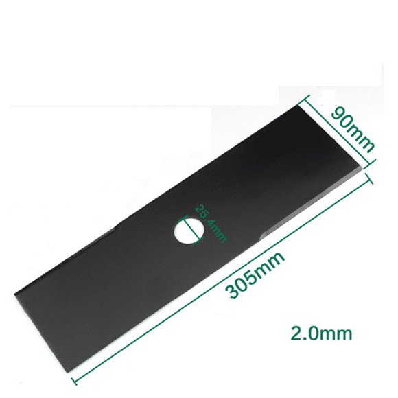 9*30.5cm Black Replacement Blades for Robot Lawn Mower, Lawn Mower Accessories
