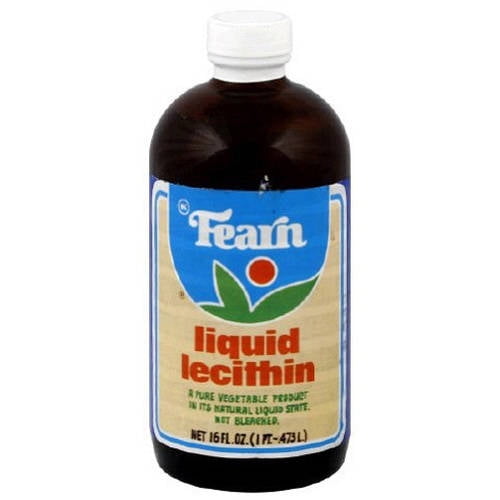Fearn Liquid Lecithin, 16 FL OZ (Pack of 12)