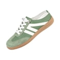 thumbnail image 3 of UDAUDU Womens Sneakers 2026 Fashion Sneakers with Removable Insole Stylish and Lightweight Spring Summer Fall Shoes for Women Casual Non Slip Lace Up Walking Footwear Green, 3 of 7
