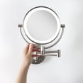 thumbnail image 5 of Zadro Lighted Wall Mounted Makeup Mirrors w/ Magnification & Cordless, 5 of 8