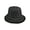 Black, variant on Reversible Sherpa Bucket Hat - 2-in-1 Sherpa Fleece & Quilted Puffer Lining, Wind-Resistant, One Size Fits Most, Machine Washable Winter Headwear - Black Design