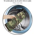 thumbnail image 6 of Military Camouflage Body Pillow Cover Army Green Camo Hunting Forest Farmhouse Long Pillow Case Protector with Zipper Decorative Soft Large Pillowcase Cushion for Bedroom,Couch,Sofa,Home Gift 20"x54", 6 of 6