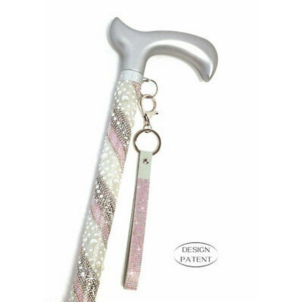 Jacqueline Kent Sugar Cane Adjustable Cane Pearl Pink