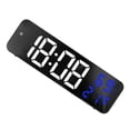thumbnail image 3 of Large Digital LED Clock Home Electronic Alarm Clock Large Screen Plug in Clock Wall Mounted, 3 of 8