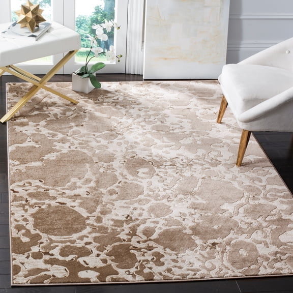 Safavieh Vogue Selay Modern Abstract Rug Light Brown 8' x 10' 8' x 10'