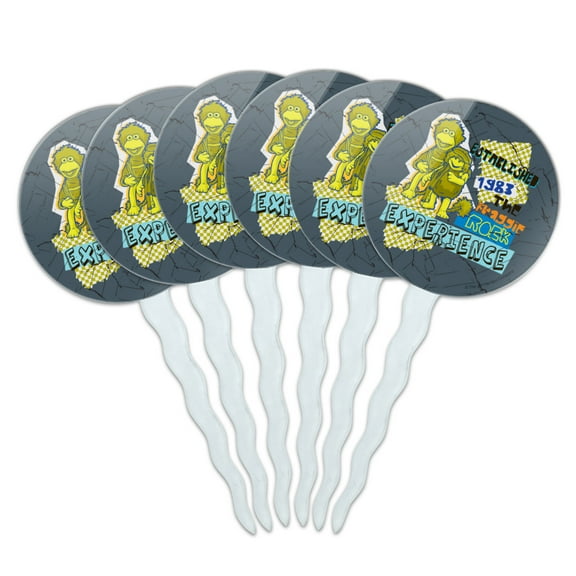 The Fraggle Rock Experience Established 1983 Cupcake Picks Toppers Decoration Set of 6