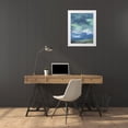 thumbnail image 3 of Finch, Sheila 15x18 White Modern Wood Framed Museum Art Print Titled - Island Morning, 3 of 4