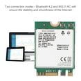 thumbnail image 4 of WiFi Card, BT 4.2   Module NGFF M2 Interface 2.4G 5G   Card Adapter for  8265 867M 802.11AC WiFi Adapter, 4 of 8
