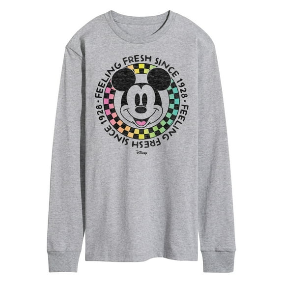 Disney - Mickey & Friends - Mickey Feeling Fresh Since 1928 - Men's Long Sleeve T-Shirt