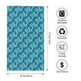 thumbnail image 2 of Pofeuu Seahorse Print Hand Towel 27.5" x 16" Soft Absorbent Towel for Bathroom SPA Gym Hotel, 2 of 6