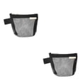 thumbnail image 2 of Wosthever Bolsa de almacenamiento de malla de nailon transparente transpirable, Clips de papel, abrazaderas, organizador para el hogar, bolsa Negro 2piezas, 2 of 6