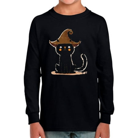 

Cute Kitten W Witch Hat Long Sleeve Toddler -Image by Shutterstock 4 Toddler