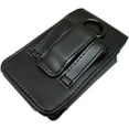 thumbnail image 3 of Leather Case with Belt Loops and Clip Compatible with Cricket Debut Flex Flip Phone, 3 of 5