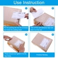 thumbnail image 5 of Uxcell 4.5x6" Clear Packing List Envelope, 100 Pack Self-Adhesive Side Loading Invoice Label Pouch Sleeves, 5 of 6