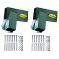 thumbnail image 1 of Eastern Jungle Gym Easy 1-2-3 A-Frame Swing Complete Set 2 Brackets with All Mounting Hardware, 1 of 9
