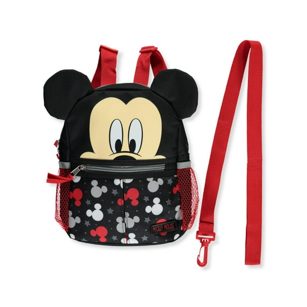 Disney Disney Mickey Mouse Logo Stars 10" Harness Backpack Walmart