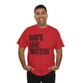 thumbnail image 4 of DJH Apparel | God's Love Matters Christian Inspirational Unisex T-shirt 2, 4 of 5