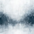 thumbnail image 2 of Popp, Grace 26x26 White Modern Wood Framed Museum Art Print Titled - Polar Mist I, 2 of 4