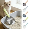 thumbnail image 1 of Sentmoon Cats Litter Scoopers Poop Scoopers Cats Litter Litterbox Scoopers Cats Litter Scooped Sturdy and Durables Mesh Scooped Easys To Clean Suitable for Litter Boxes, 1 of 7
