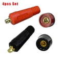 thumbnail image 1 of Juego de enchufes de conector de Panel de Cable de soldadura Tig estilo Dinse Dkj10-25 y Dkz10-25 4 Uds accesorio de soldadura ShuxiuWang 8390606516121, 1 of 1