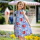 thumbnail image 5 of Fotbe coffee love cup winter Vestido de Dormir para Niñas de 3 a 10 Años, Mangas Cortas, Estilo Princesa, Pijama Camisón con Mangas Voladas-XX-Large, 5 of 6