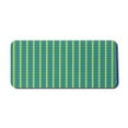thumbnail image 1 of Abstract Computer Mouse Pad, Pattern of Colorful Diagonal Streaks and Vertical Stripes, Rectangle Non-Slip Rubber Mousepad X-Large, 35" x 15" Gaming Size, Lime Green Yellow, by Ambesonne, 1 of 2