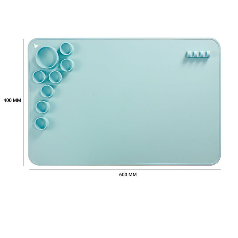 SDJMa Silicone Painting Mat, Silicone Mat for Resin Casting, 21