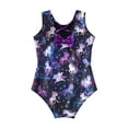 thumbnail image 4 of iiniim Girls Kids Swimming Gymnastic Unitard Swimsuit Sleeveless One Piece Mermaid Scale Ballet Leotard Costume, 4 of 7